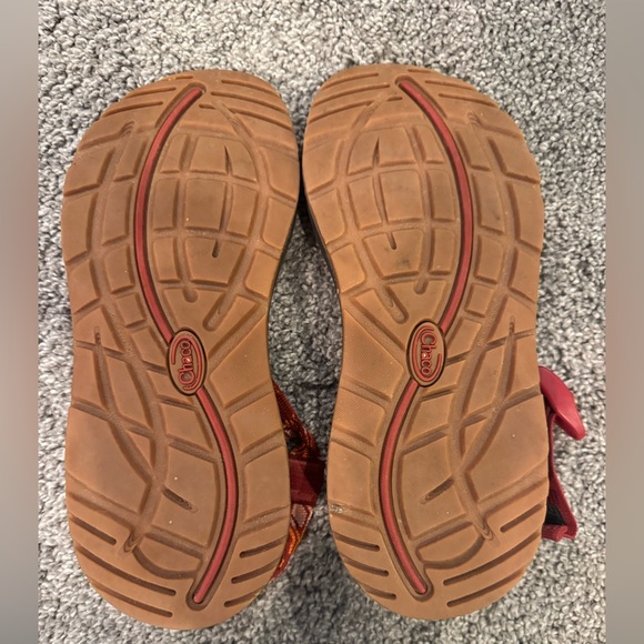 Chaco Z/2 Sandals – Women’s Size 7– Red/Orange Webbing - Picture 5 of 6